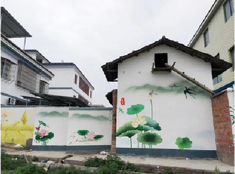 玉屏室外墙绘-从选材到保养。