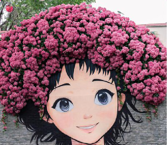 玉屏墙体彩绘-网红墙打卡